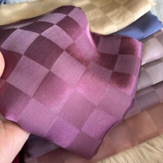 Bonjela Dama Desen Jakar Şal - Şarabi - Organic ScarfsOrganic Scarfs