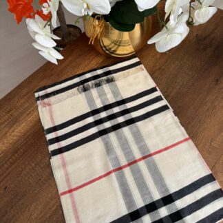 Burberry İthal Vual İpek Şal - Bej - Organic ScarfsOrganic Scarfs