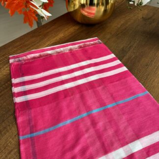 Burberry İthal Vual İpek Şal - Fuşya - Organic ScarfsOrganic Scarfs