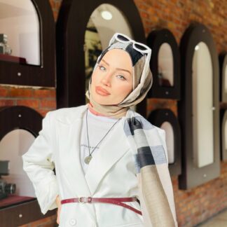 Burberry İthal Vual İpek Şal - Organic ScarfsOrganic Scarfs