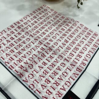 Bvlgari İpek Eşarp - Bordo - Organic ScarfsOrganic Scarfs