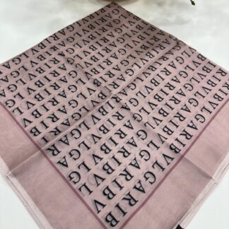 Bvlgari İpek Eşarp - Gül Kurusu - Organic ScarfsOrganic Scarfs