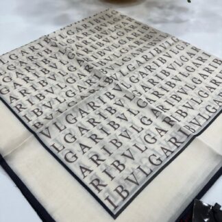 Bvlgari İpek Eşarp - Latte - Organic ScarfsOrganic Scarfs
