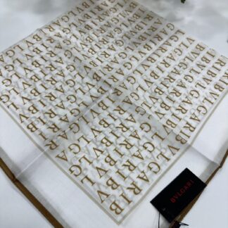 Bvlgari İpek Eşarp - Taba - Organic ScarfsOrganic Scarfs