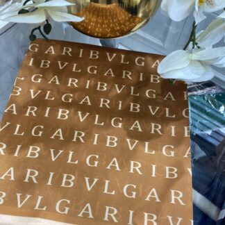 BVLGARİ İthal Vual İpek Şal - Caramel - Organic ScarfsOrganic Scarfs
