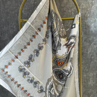 VAKKO ETNİK DESEN EŞARP 78963 - GRİ