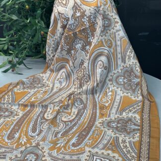 Yeni Etnik Pamuk Soft Şal 65301 - 65301 Camel
