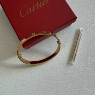 cartier love bileklik tam set gold