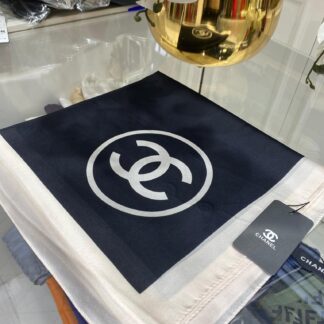 Chanel İthal Vual İpek Şal - Siyah - Organic ScarfsOrganic Scarfs