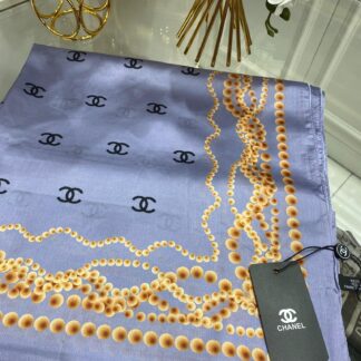 Chanel İthal Vual İpek Şal - Very Pery - Organic ScarfsOrganic Scarfs