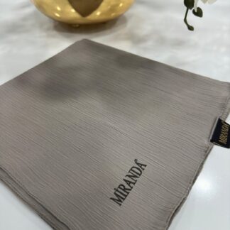 Comfort Kırinkıl Eşarp - Açık Vizon - Organic ScarfsOrganic Scarfs