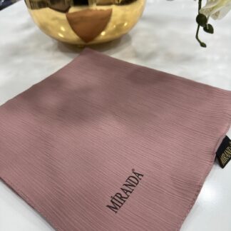 Comfort Kırinkıl Eşarp - Pamuk Şekeri - Organic ScarfsOrganic Scarfs