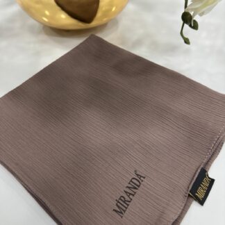 Comfort Kırinkıl Eşarp - Vizon - Organic ScarfsOrganic Scarfs