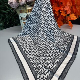 Dior Marka Eşarp - Siyah Beyez