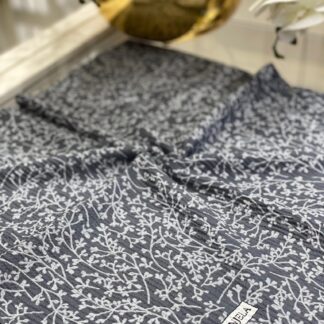 Dal Desen Mio Caz Eşarp - Gri - Organic ScarfsOrganic Scarfs
