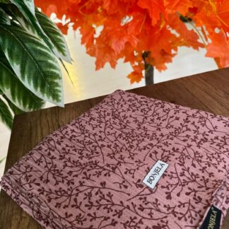 Dal Desen Mio Caz Eşarp - Gül Kurusu - Organic ScarfsOrganic Scarfs