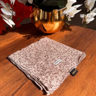Dal Desen Mio Caz Eşarp - Mocha - Organic ScarfsOrganic Scarfs