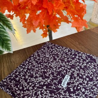 Dal Desen Mio Caz Eşarp - Mürdüm Eriği - Organic ScarfsOrganic Scarfs
