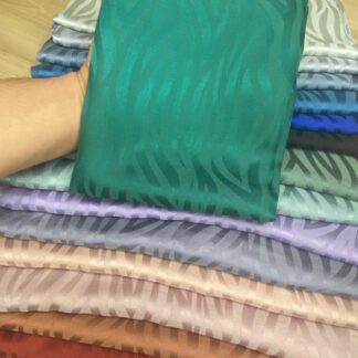 Dalga Desen İpeksi Jakar Şal - Zümrüt - Organic ScarfsOrganic Scarfs
