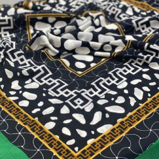 Dalmaçya Etnik Desenli Mio Cazz Eşarp - Benetton - Organic ScarfsOrganic Scarfs