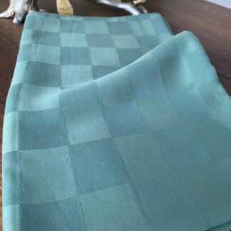 Dama Desen Jakar Şal - Çay Ağacı - Organic ScarfsOrganic Scarfs
