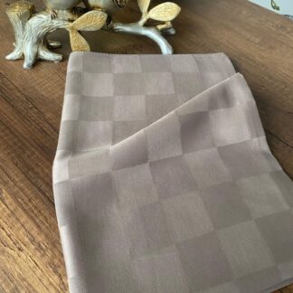 Dama Desen Jakar Şal - Vizon - Organic ScarfsOrganic Scarfs
