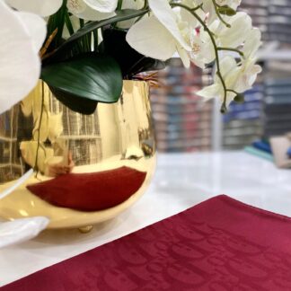 Dior Desen Pamuklu Şal - Bordo - Organic ScarfsOrganic Scarfs