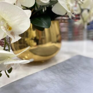 Dior Desen Pamuklu Şal - Gri - Organic ScarfsOrganic Scarfs