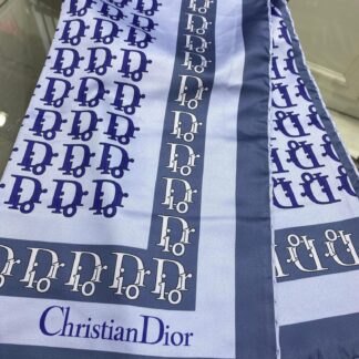 Dior Desen Twiil Eşarp - Antrasit - Organic ScarfsOrganic Scarfs