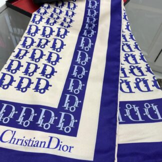 Dior Desen Twiil Eşarp - Morcivert - Organic ScarfsOrganic Scarfs