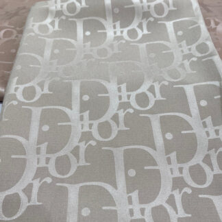 Dior Kırışmayan Jakar İpeksi Şal - Bej - Organic ScarfsOrganic Scarfs
