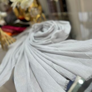 Dubai İpeği Şal - GRİ - Organic ScarfsOrganic Scarfs