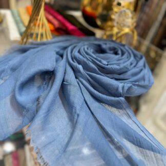 Dubai İpeği Şal - İndigo - Organic ScarfsOrganic Scarfs