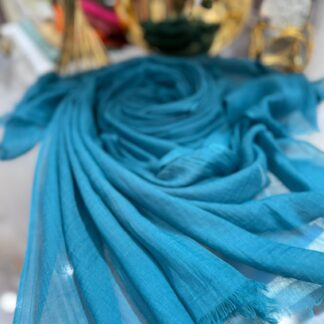 Dubai İpeği Şal - PETROL - Organic ScarfsOrganic Scarfs