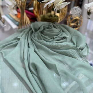 Dubai İpeği Şal - Su Yeşili - Organic ScarfsOrganic Scarfs