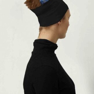 Düz Boru Bone - Siyah - Organic ScarfsOrganic Scarfs