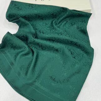 Guess Desen İpeksi Jakar Şal-75896-Yeşil