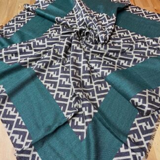 F Desen % 100 Kaşmir Eşarp - Zümrüt - Organic ScarfsOrganic Scarfs