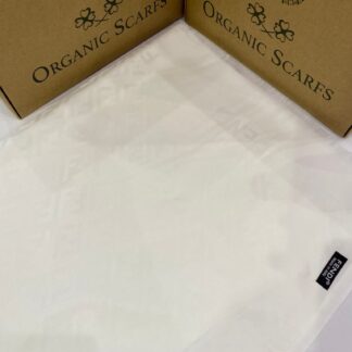 F Desenli İthal Pamuk Jakar Eşarp - Ekru - Organic ScarfsOrganic Scarfs