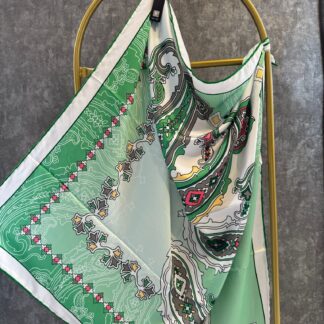 VAKKO ETNİK DESEN EŞARP 78963 - SU YEŞİLİ