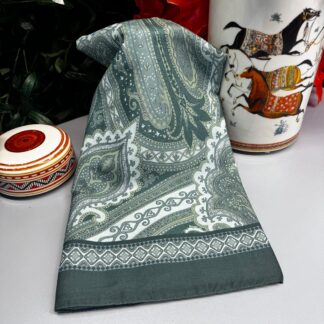 Yeni Etnik Pamuk Soft Şal 65301 - 65301 Nil Yeşili