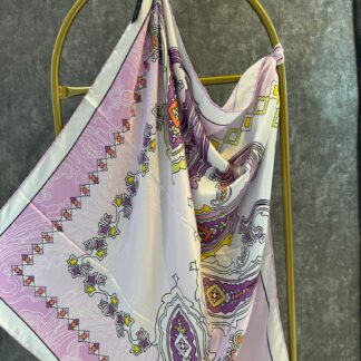 VAKKO ETNİK DESEN EŞARP 78963 - LAVANTA