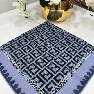 Fendi Bahar Esintisi Pamuk Keten Eşarp - Marshala - Organic ScarfsOrganic Scarfs
