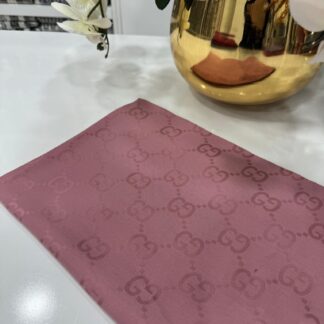 G Desen Pamuk İpeksi Jakar Şal - Gül Kurusu - Organic ScarfsOrganic Scarfs