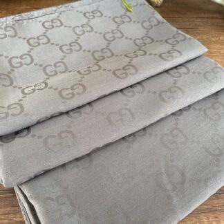 G Desen Pamuk Jakar Eşarp 10442 - Antrasit - Organic ScarfsOrganic Scarfs