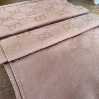 G Desen Pamuk Jakar Eşarp 10442 - Çikolata - Organic ScarfsOrganic Scarfs