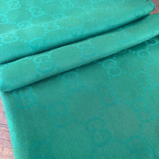 G Desen Pamuk Jakar Eşarp 10442 - Zümrüt - Organic ScarfsOrganic Scarfs