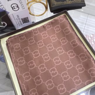 G Desen Twill İpek Eşarp - Çikolata - Organic ScarfsOrganic Scarfs
