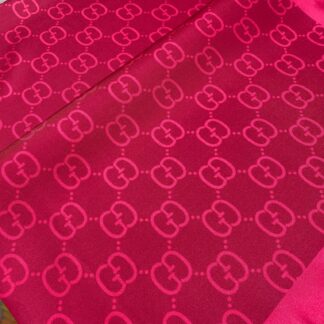 G Desen Twill İpek Şal - Fuşya - Organic ScarfsOrganic Scarfs