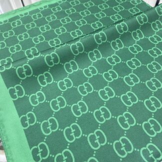 G Desen Twill İpek Şal - Zümrüt - Organic ScarfsOrganic Scarfs